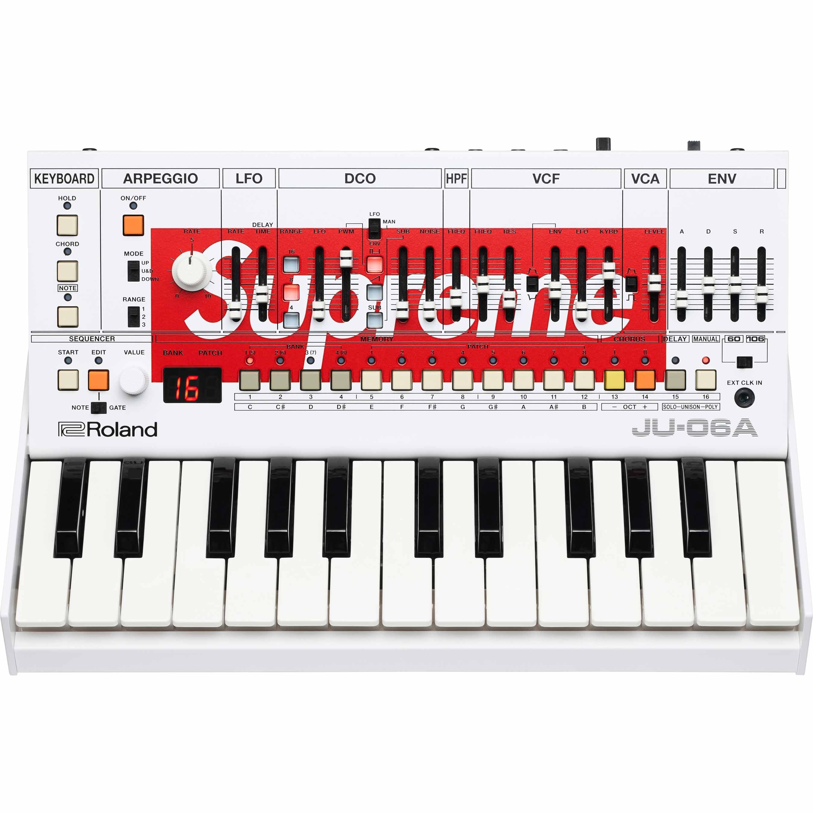 Supreme®/Roland® JU-06A Synthesizer view 3